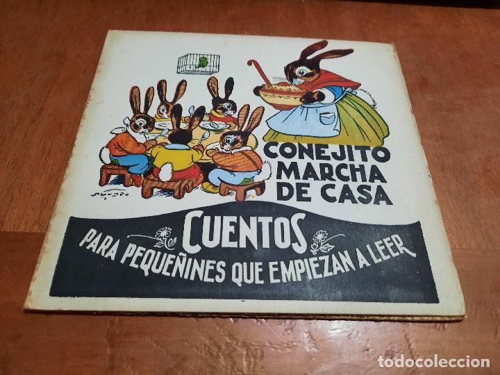 Gebrauchte B&uuml;cher: CONEJITO MARCHA DE CASA. CUENTOS PARA PEQUE&Ntilde;INES QUE EMPIEZAN A LEER. TAPA DURA. BUEN ESTADO