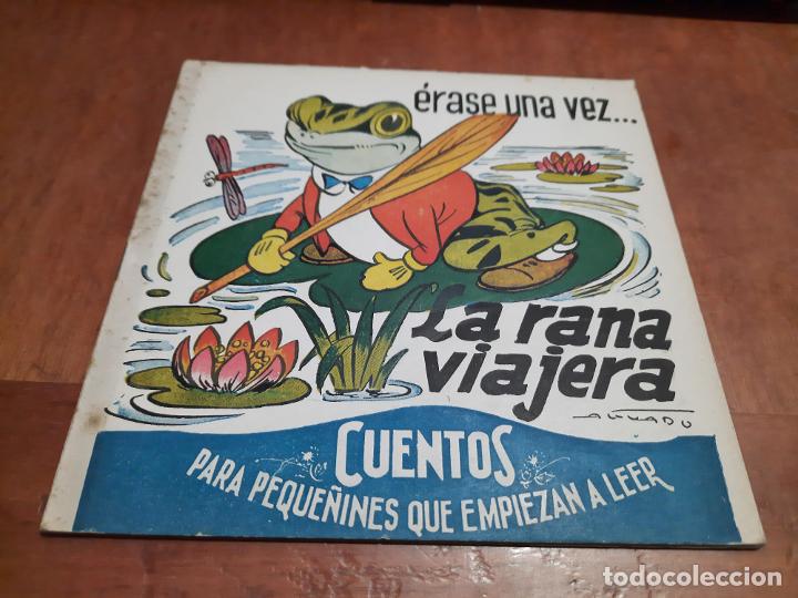 Gebrauchte B&uuml;cher: LA RANA VIAJERA. CUENTOS PARA PEQUE&Ntilde;INES QUE EMPIEZAN A LEER. TAPA DURA. BUEN ESTADO
