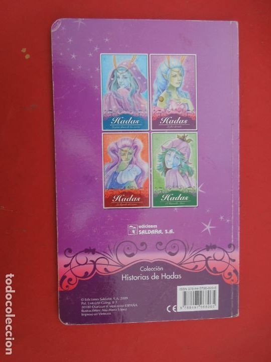 Libros de segunda mano: HADAS , LA FLOR DORADA -EDITORIAL SALDA&Ntilde;A - 2009 - Foto 2