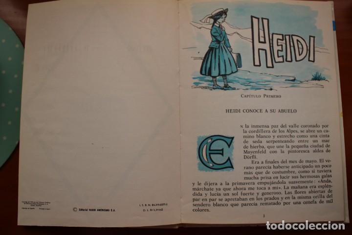 Libros de segunda mano: Heidi de Juana Spyri. Colecci&oacute;n Amable. Editorial EVA. - Foto 4
