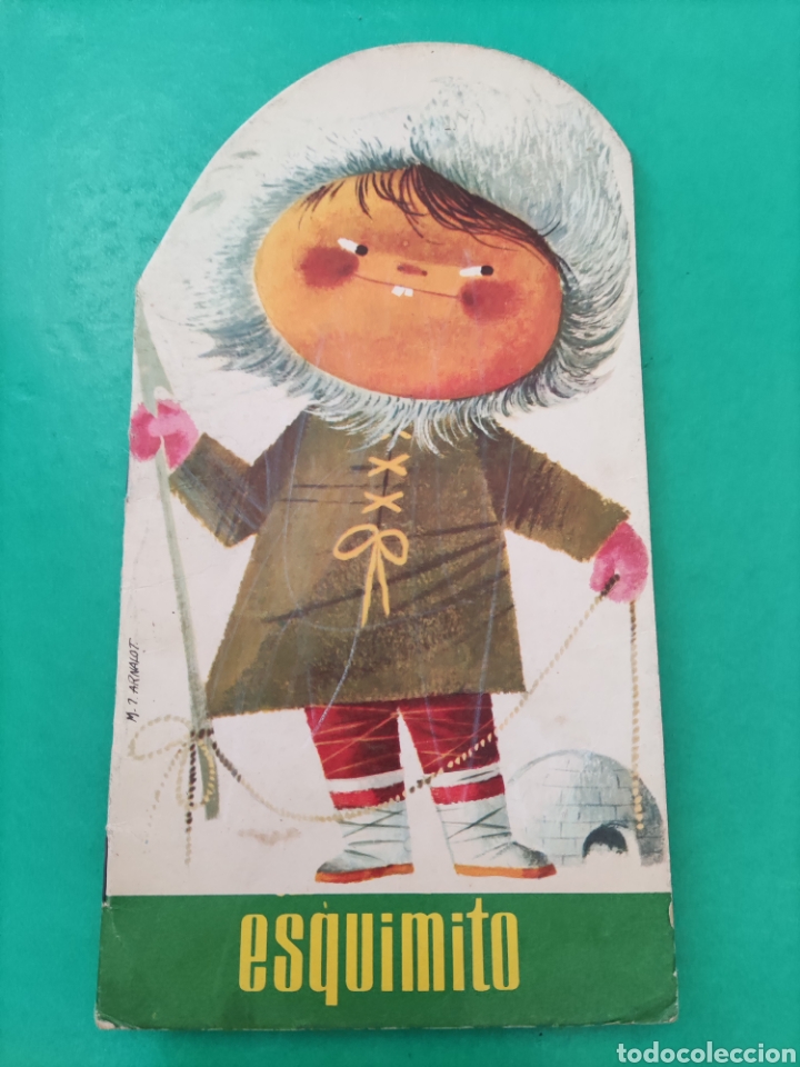 Libros de segunda mano: CUENTO TROQUELADO ESQUIMITO. Colecci&oacute;n Troquelados Parvul&iacute;n. 1967