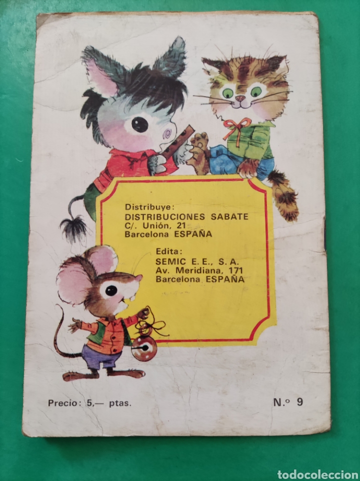 Libros de segunda mano: Cuento ROEQUESO y el Cascabel. Editorial SEMIC. 1969 - Foto 2