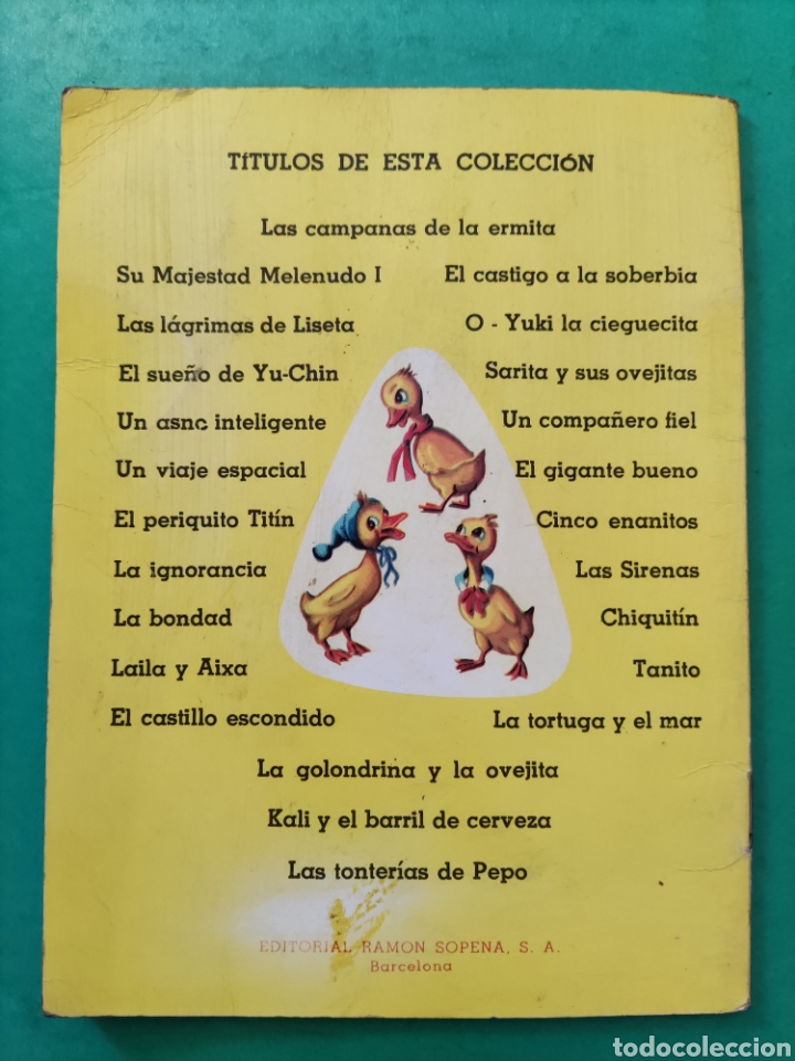 Libros de segunda mano: Cuento Las Campanas de la Ermita. Editorial RAM&Oacute;N SOPENA.1965 - Foto 2