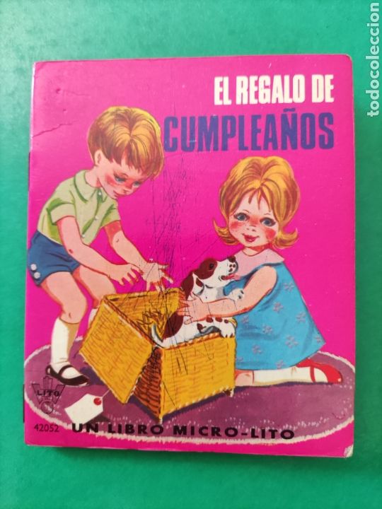 Libros de segunda mano: Libro peque&ntilde;o Cuento EL REGALO DE CUMPLEA&Ntilde;OS. Un libro-lito - Foto 1