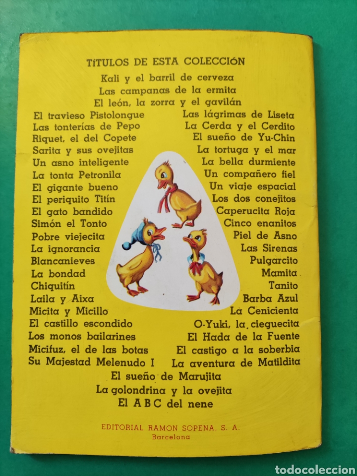 Libros de segunda mano: Cuento EL GIGANTE BUENO. Editorial RAM&Oacute;N SOPENA. - Foto 2