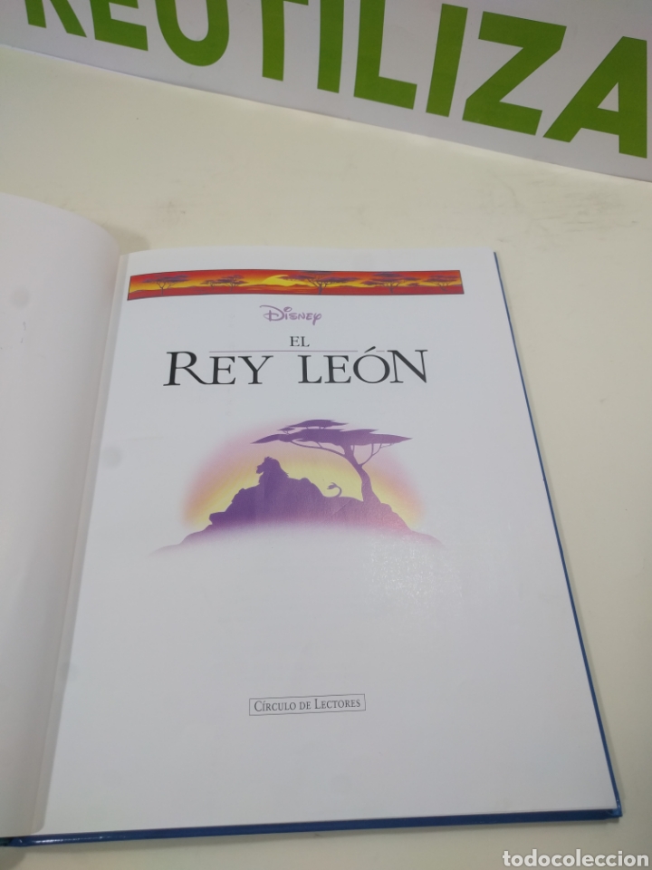 Libros de segunda mano: El rey le&oacute;n. Disney. C&iacute;rculo de lectores. - Foto 4