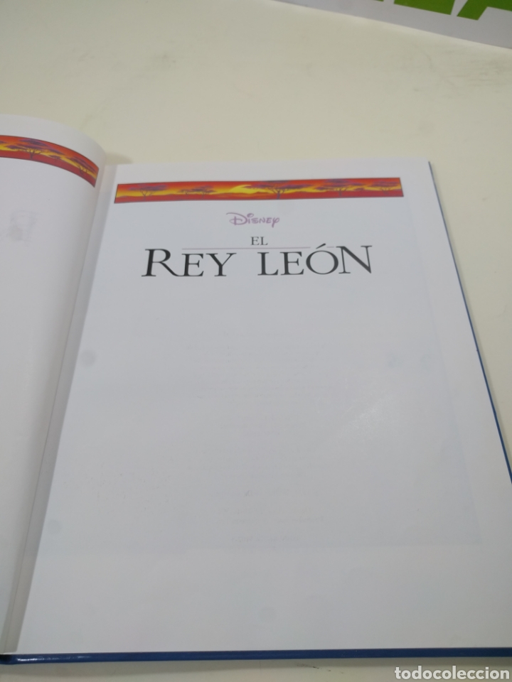Libros de segunda mano: El rey le&oacute;n. Disney. C&iacute;rculo de lectores. - Foto 6