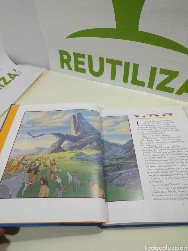 Libros de segunda mano: El rey le&oacute;n. Disney. C&iacute;rculo de lectores. - Foto 7
