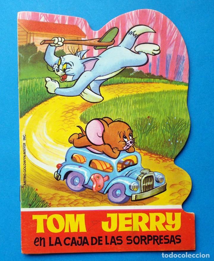 Libros de segunda mano: CUENTO INFANTIL: TOM JERRY EN LA CAJA DE LAS SORPRESAS.METRO-GOLDWYN-MAYER. A&Ntilde;O 1968