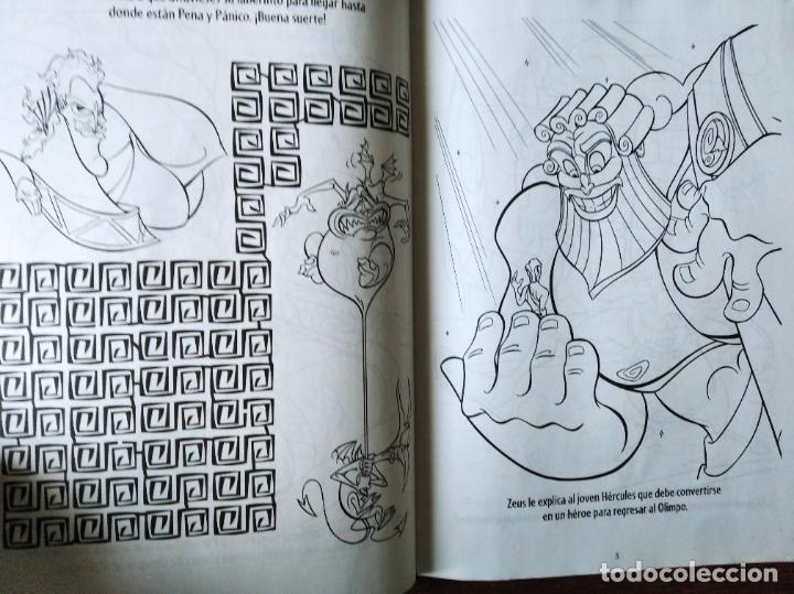 Libros de segunda mano: HERCULES DE DISNEY - LIBRO DE ACTIVIDADES - EDICIONES B 1997. SIN USO. - Foto 2