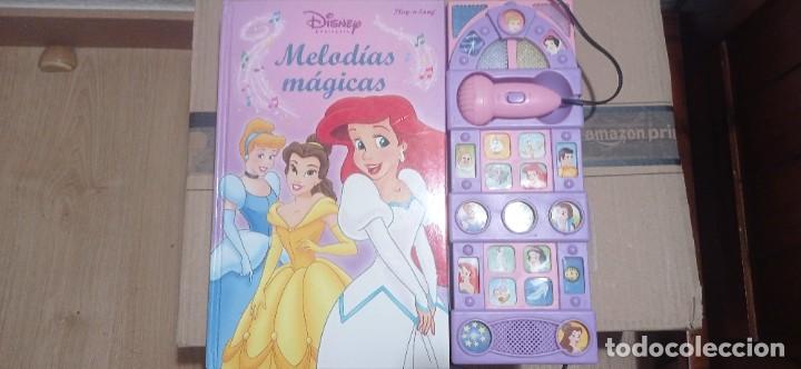 Libros de segunda mano: MELODIAS MAGICAS PRINCESAS 20 MELODIAS MAGICAS DISNEY ( CON KARAOKE, BOTONES Y SONIDO) (JURE BOX)