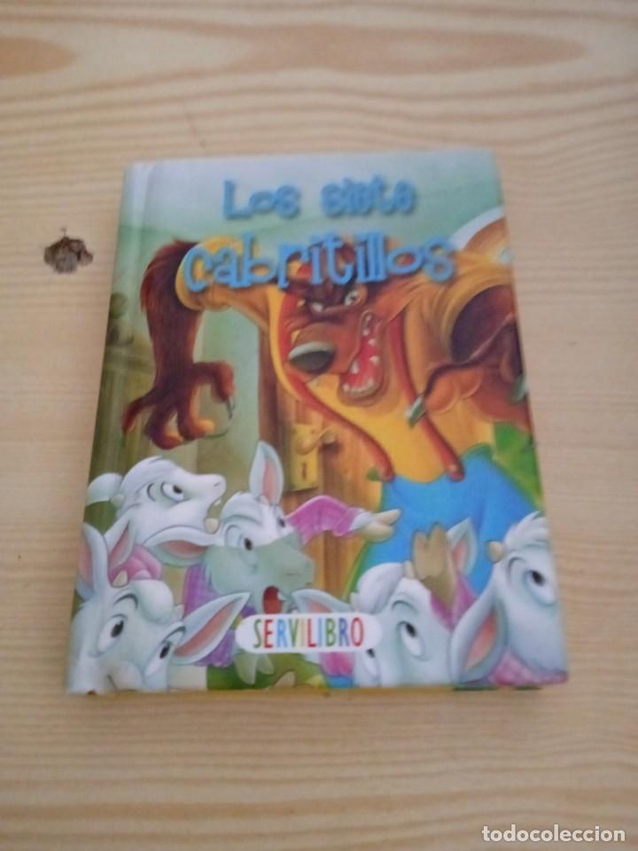 Libros de segunda mano: M-65 LIBRO LOS SIETE CABRITILLOS CUENTO MINILIBRO - Foto 1