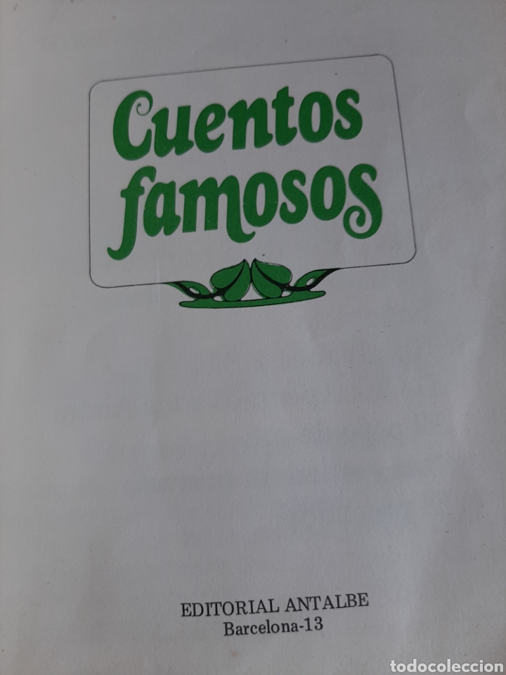 Libros de segunda mano: Cuentos Famosos Editorial Antalbe 1983 - Foto 3