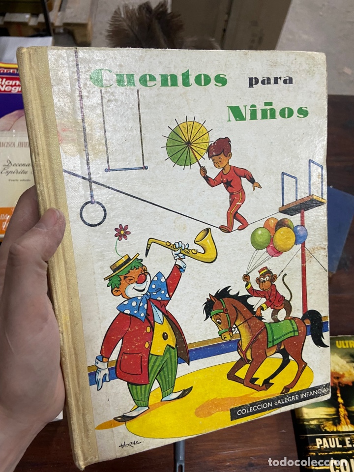 Libros de segunda mano: BLAS39A Antiguo libro cuentos para ni&ntilde;os, coleccion alegre infancia