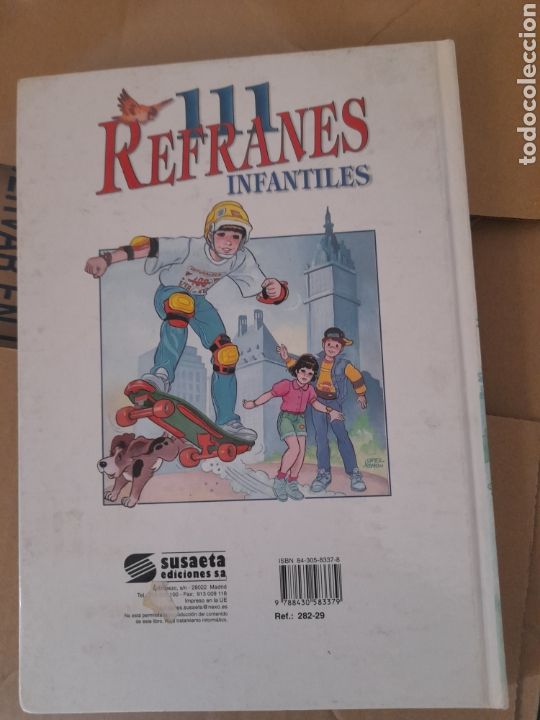 Libros de segunda mano: 111 refranes infantiles de Susaeta - Foto 2