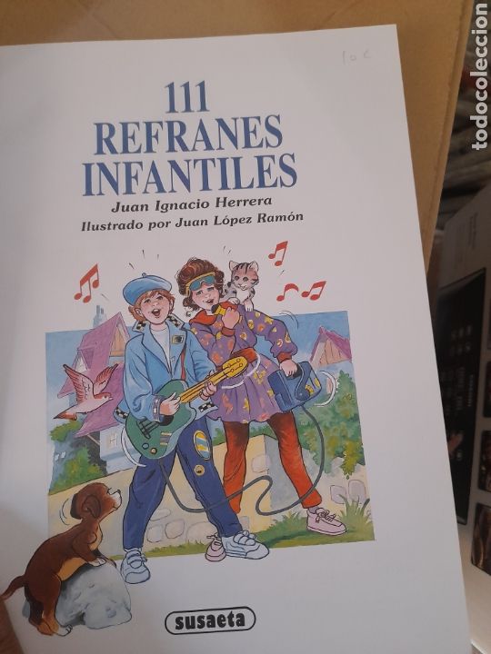 Libros de segunda mano: 111 refranes infantiles de Susaeta - Foto 4