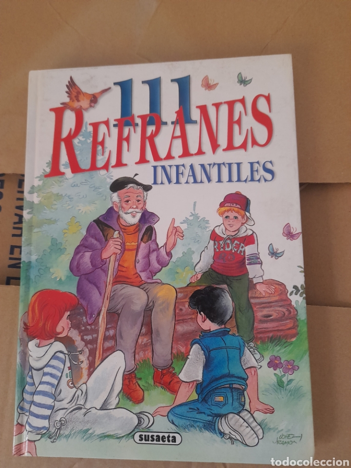 Libros de segunda mano: 111 refranes infantiles de Susaeta - Foto 1