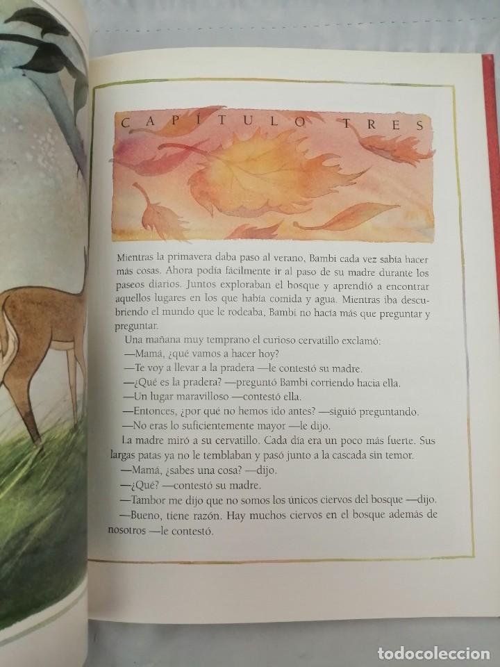 Libros de segunda mano: BAMBI (CL&Aacute;SICOS ILUSTRADOS DISNEY) - Foto 4