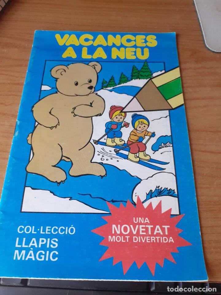 Libros de segunda mano: vacances a la neu, collecio llapis magic - Foto 1