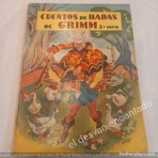 Libros de segunda mano: CUENTOS DE HADAS DE GRIMM, 2ª SERIE (ED. MOLINO 1956)