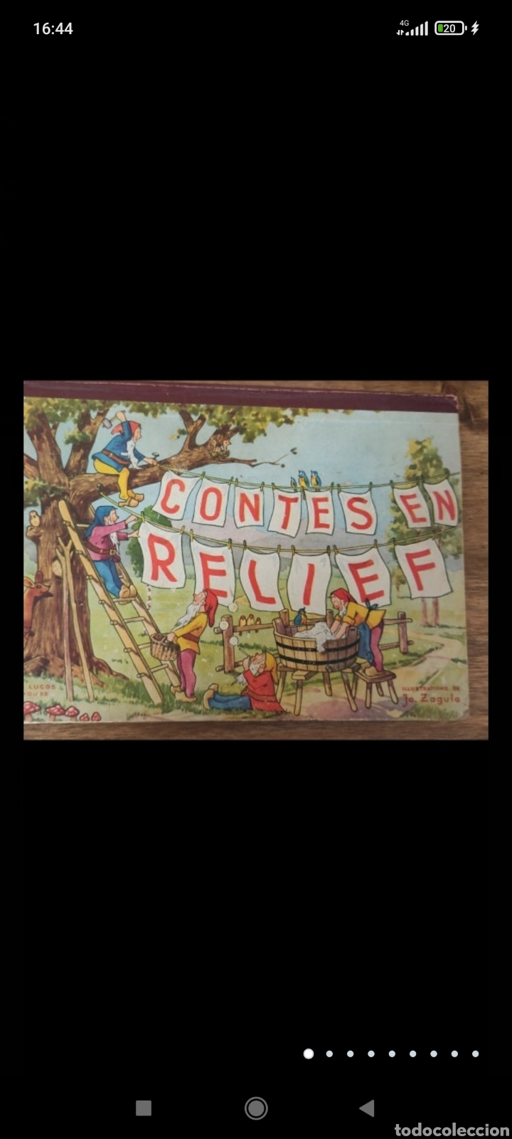 Libros de segunda mano: Contes En Relief (Cuentos en relieve) - Foto 1