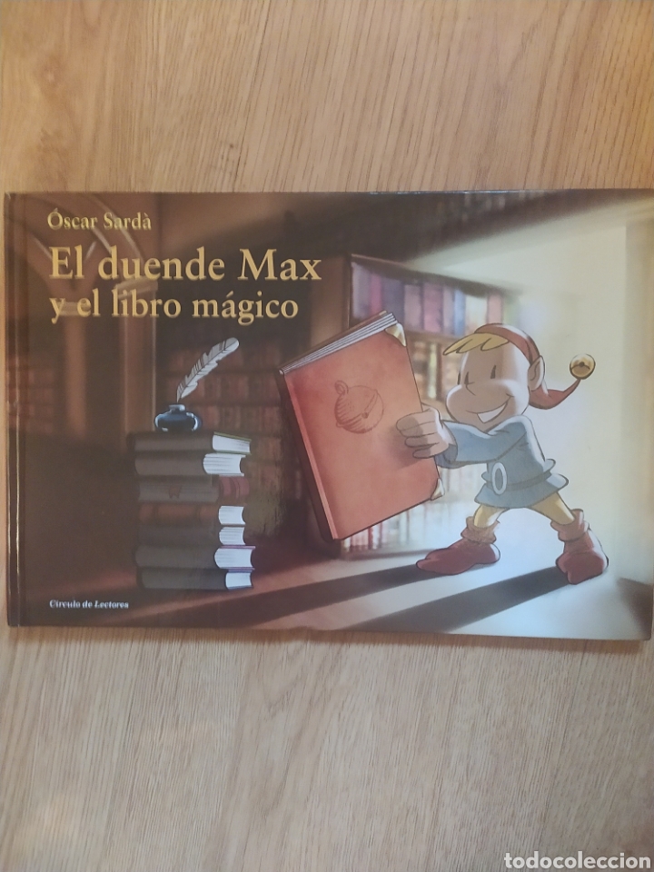Libros de segunda mano: El duende Max y el libro m&aacute;gico C&iacute;rculo de Lectores - Foto 1