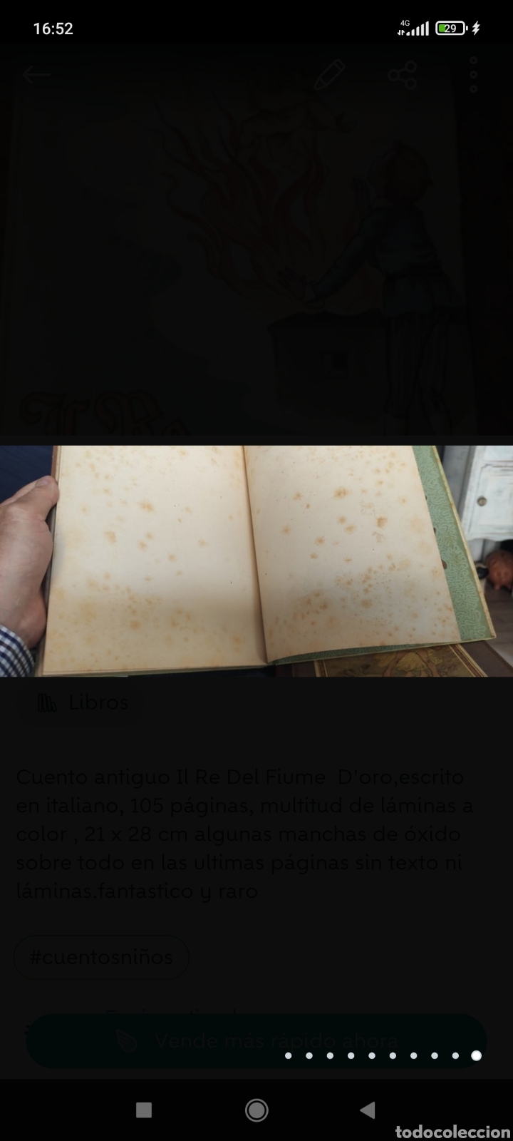 Libros de segunda mano: Cuento, Il Re Del Fiume DOro - Foto 10