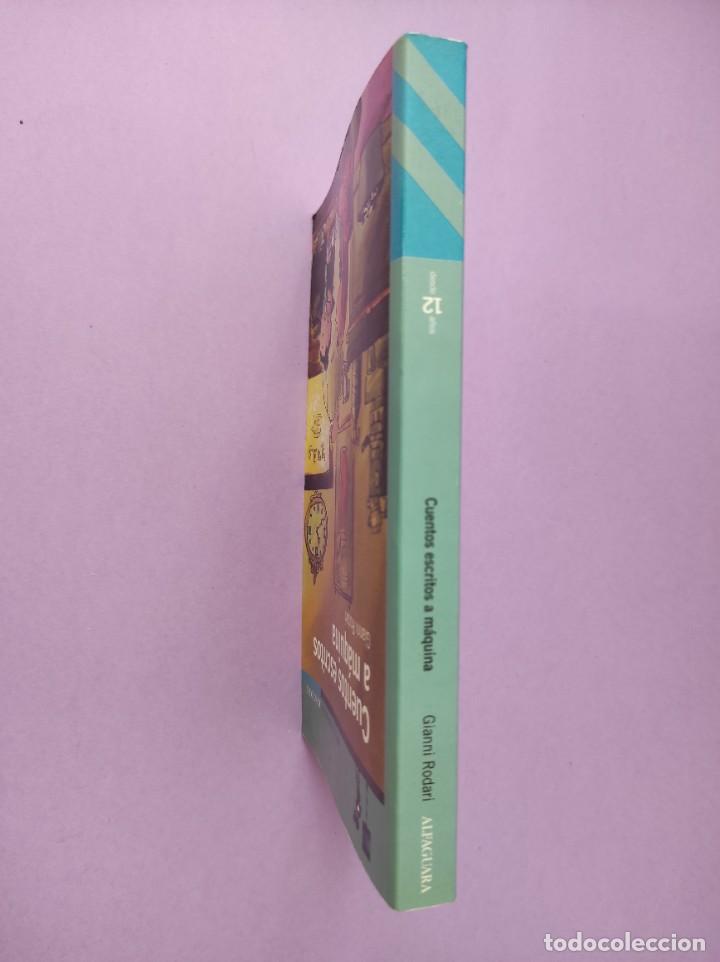 Libros de segunda mano: CUENTOS ESCRITOS A M&Aacute;QUINA - Gianni Rodari - Foto 2