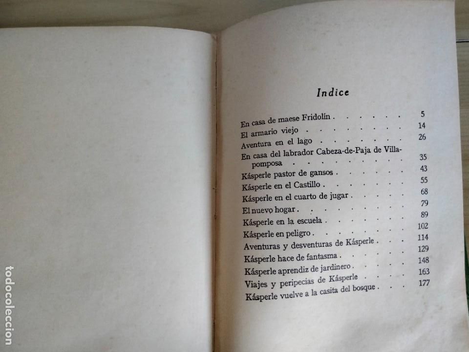 Libros de segunda mano: VIAJES DE KASPERLE EDITORIAL NORGUER . - Foto 6