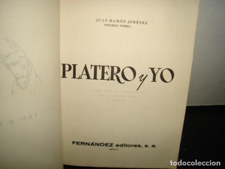 Libros de segunda mano: 11- PLATERO Y YO - JUAN RAM&Oacute;N JIM&Eacute;NEZ - Foto 3
