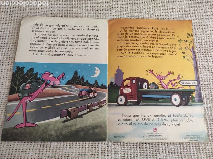 Libros de segunda mano: Auto Stop en rosa, -ED. editorial FHER 1975 - Foto 3