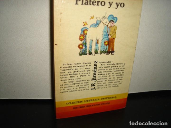 Libros de segunda mano: 12- PLATERO Y YO - J. R. JIM&Eacute;NEZ - Foto 3