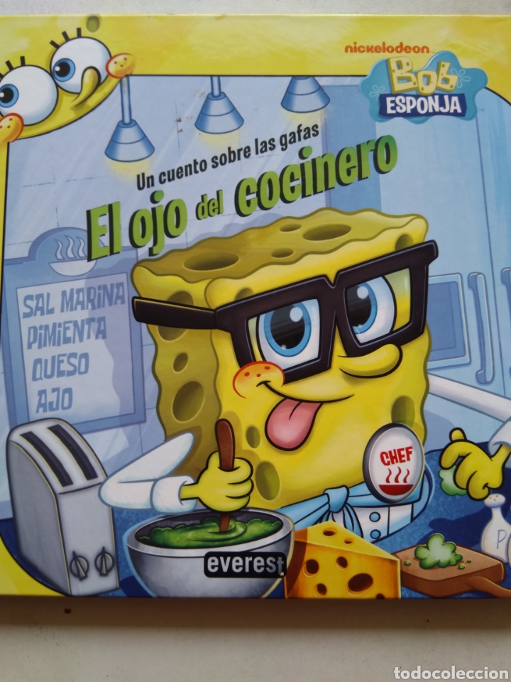 Libros de segunda mano: BOB ESPONJA EL OJO DEL COCINERO