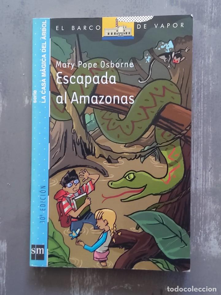 Libros de segunda mano: Escapada al Amazonas de Mary Pope Osborne. - Foto 1
