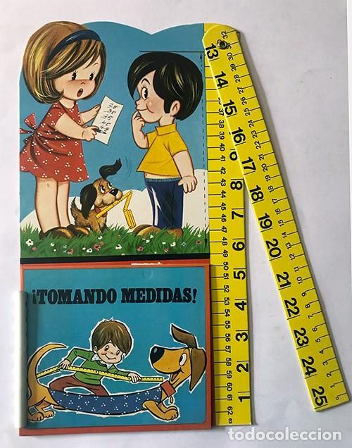 Libros de segunda mano: CUENTO TROQUELADO / TOMANDO MEDIDAS / ED. BEASCOA 1983 / SIN USAR - Foto 1