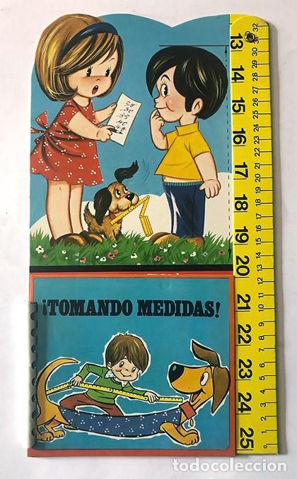 Libros de segunda mano: CUENTO TROQUELADO / TOMANDO MEDIDAS / ED. BEASCOA 1983 / SIN USAR - Foto 2