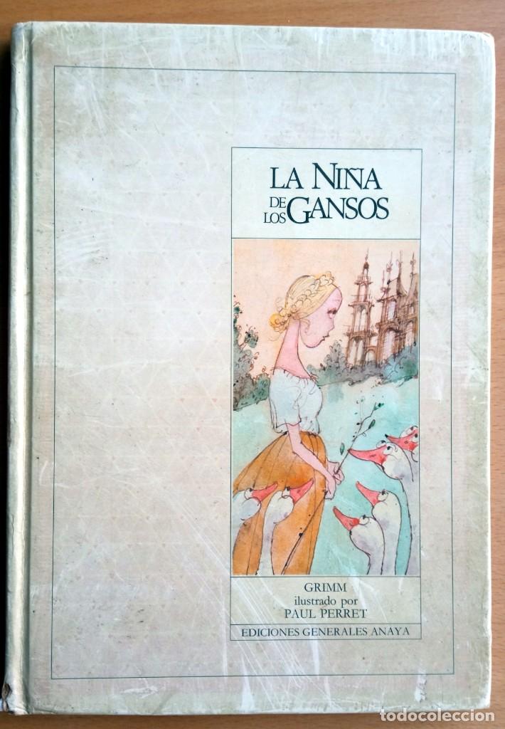 Libros de segunda mano: La Ni&ntilde;a de los gansos, de Jacob y Wilhelm Grimm. - Foto 1
