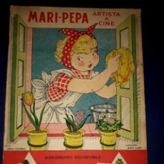 Libros de segunda mano: MARI-PEPA ARTISTA DE CINE ILUSTRACIONES MARÍA CLARET AÑOS 40 ( CON RECORTABLE )