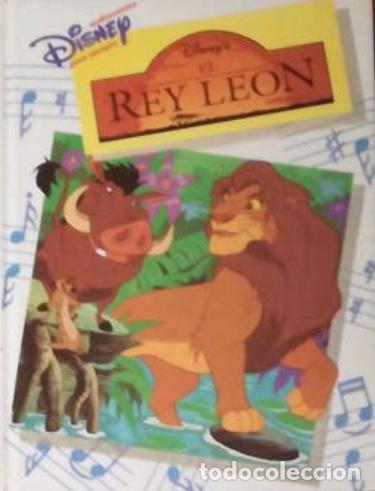 Libros de segunda mano: EL REY LEON. AUDIOCUENTOS DISNEY PARA SIEMPRE (NO INCLUYE CASSETTE )