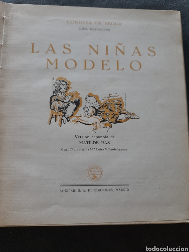Libros de segunda mano: Las ni&ntilde;as modelo. Condesa de Segur - Foto 3