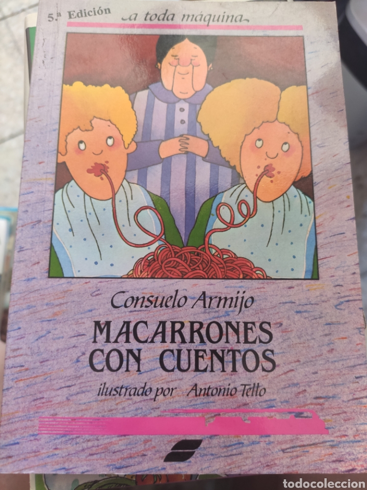 Libros de segunda mano: MACARRONES CON CUENTOS. CONSUELO ARMIJO - Foto 1