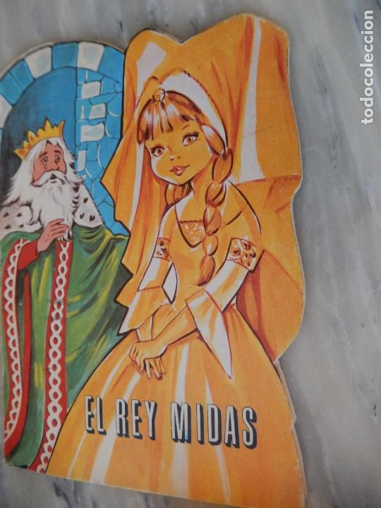 Libros de segunda mano: EL REY MIDAS - CUENTO TROQUELADO - EDITORIAL VILMAR 1981. - Foto 1