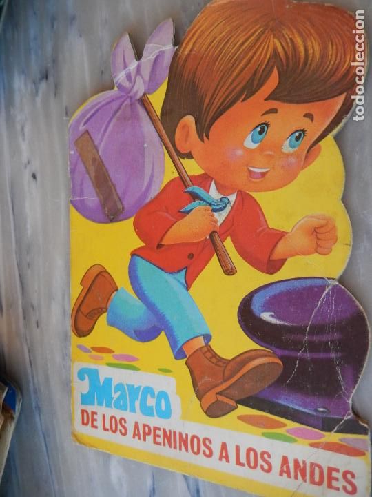 Libros de segunda mano: MARCO DE LOS APENINOS A LOS ANDES-CUENTO TROQUELADO N&ordm; 25-EDICIONES A. SALDA&Ntilde;A/VITORIA FOURNIER 1977
