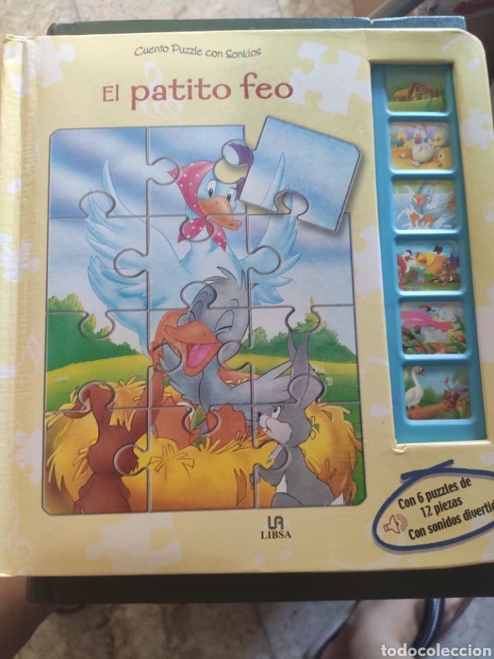 Libros de segunda mano: EL PATITO FEO PUZZLE CON SONIDOS