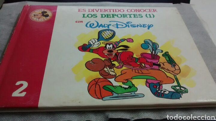 Libros de segunda mano: ES DIVERTIDO CONOCER LOS DEPORTES 1 CON WALT DISNEY(CLUB INTERNACIONAL DEL LIBRO)
