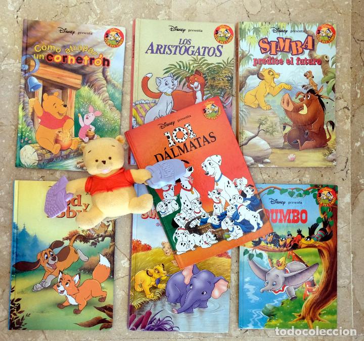 Libros de segunda mano: Dumbo Simba predice el futuro y Bombo el beb&eacute; elefante Tody y Toby Los aristogatos 101 D&aacute;lmatas