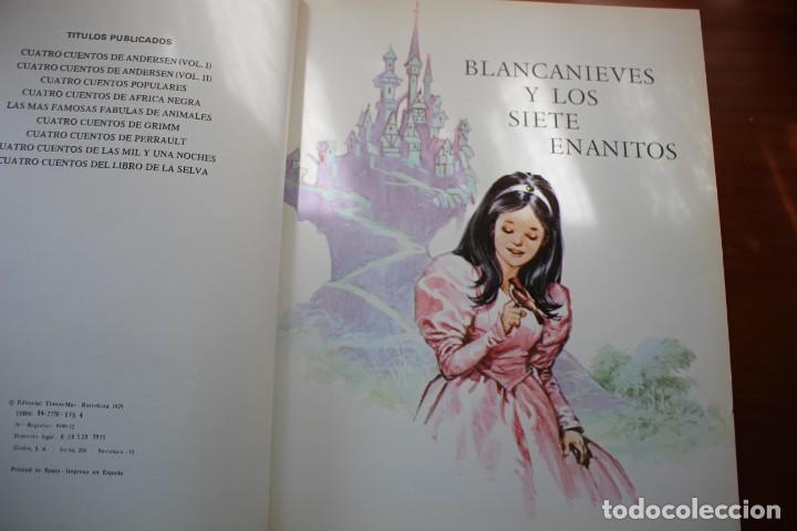 Libros de segunda mano: Cuatro cuentos de Grimm. Editorial Timun Mas. 1976. - Foto 5