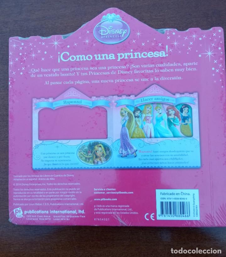Libros de segunda mano: Como una princesa. Disney - Foto 2