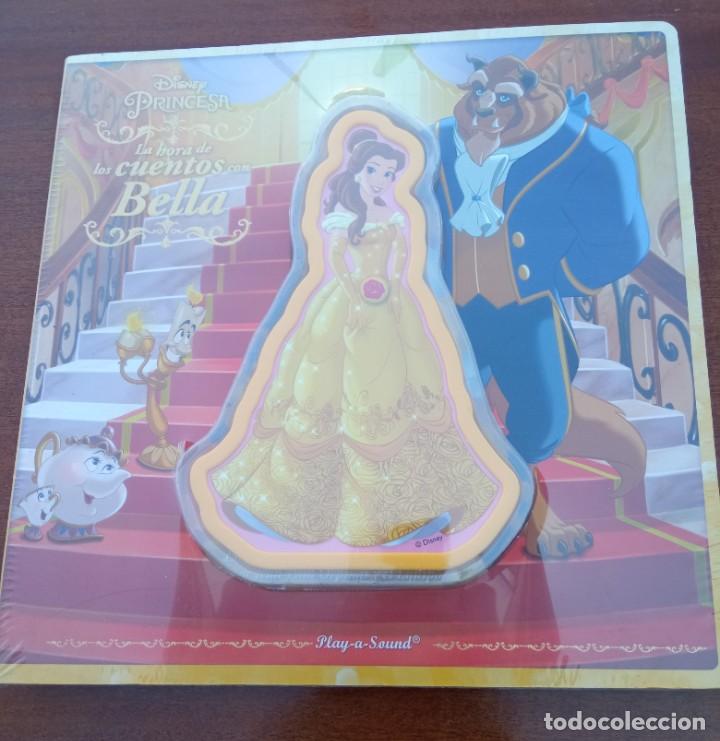 Libros de segunda mano: La hora de los cuentos con Bella. Disney. - Foto 1