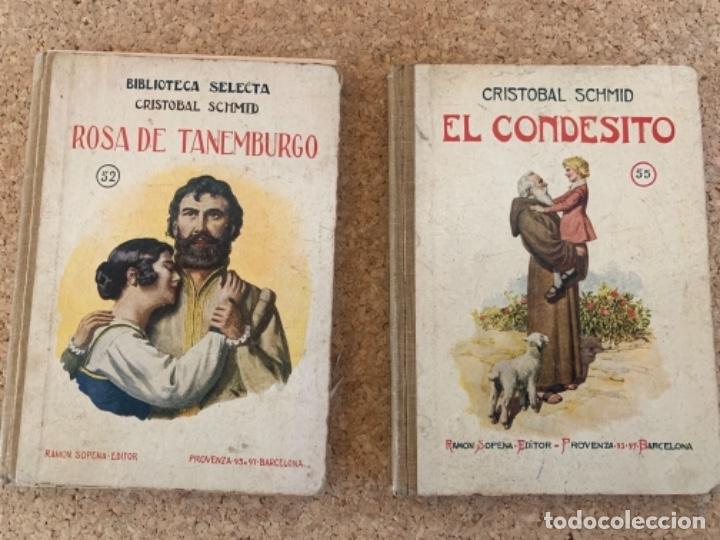 Libros de segunda mano: Dos cuentos de Crist&oacute;bal Schmid, biblioteca Selecta (Bols 18-19) - Foto 1